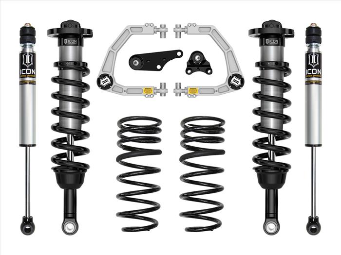 ICON 2024 Toyota Land Cruiser 250 Series, 1.25-3" Lift, Stage 2 Suspension System, Billet