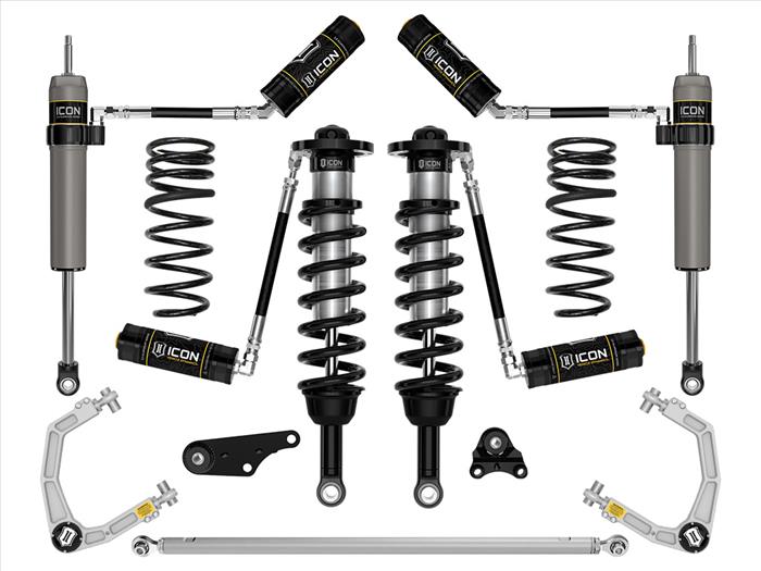 ICON 2024 Toyota Land Cruiser 250 Series, 1.25-3" Lift, Stage 6 Suspension System, Billet