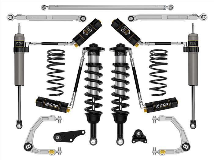 ICON 2024 Toyota Land Cruiser 250 Series, 1.25-3" Lift, Stage 8 Suspension System, Billet