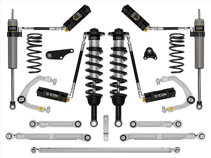 ICON 2024 Toyota Land Cruiser 250 Series, 1.25-3" Lift, Stage 9 Suspension System, Billet