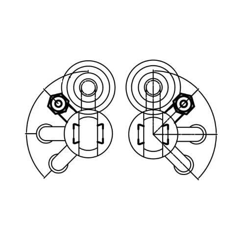 Locked Triple Bypass 2.5 8" travel