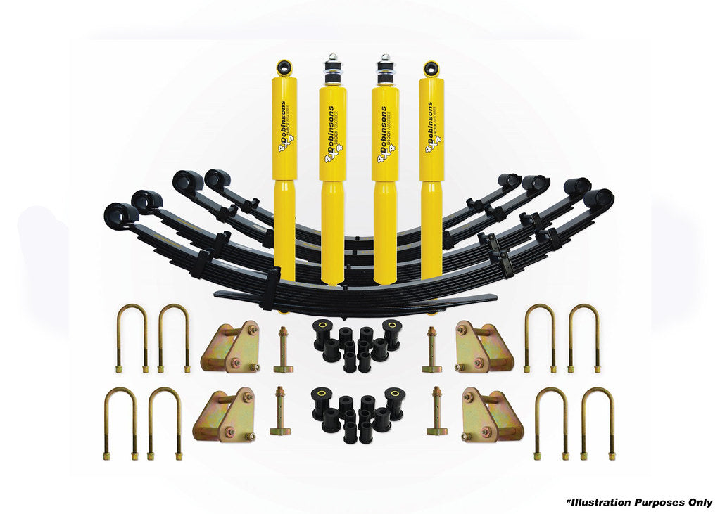 Dobinsons 4x4 Full 2.0" Suspension Kit for Toyota Land Cruiser 43 Series 1980-1985 (Large Spring Eye) - DSSKIT671 - DSSKIT671