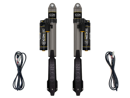 ICON 2020-2023 JEEP GLADIATOR, 1.5" LIFT, REAR, V.S. 2.5 ALUMINUM SERIES SHOCK ABSORBERS, PIGGYBACK RESERVOIR W/ CDEV, PAIR