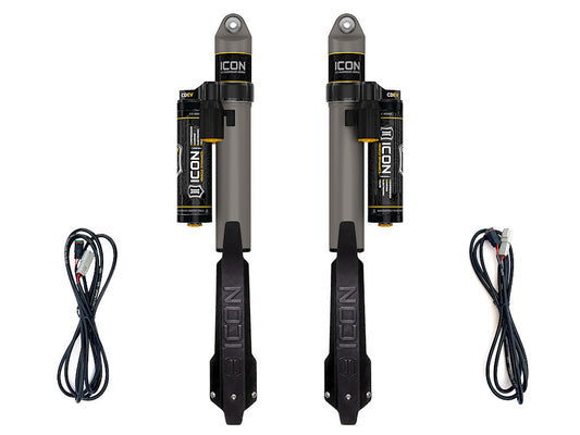 ICON 2020-2023 JEEP GLADIATOR, 1.5" LIFT, REAR, V.S. 2.5 ALUMINUM SERIES SHOCK ABSORBERS, PIGGYBACK RESERVOIR W/ CDEV, PAIR