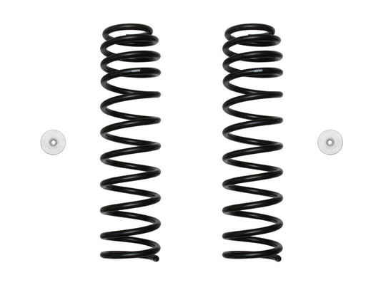 ICON 2020-2023 JEEP JT, 2" LIFT/2018-2023 JEEP JL, 2.5” LIFT, FRONT, DUAL RATE COIL SPRING KIT
