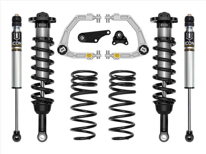ICON 2024 Toyota Tacoma 1.25-3" Lift, Stage 2 Suspension System, Billet UCA w/ Triple Rate Rear Springs